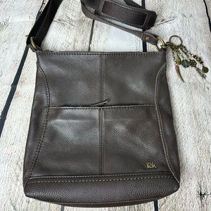 The Sak Crossbody Leather purse with charm